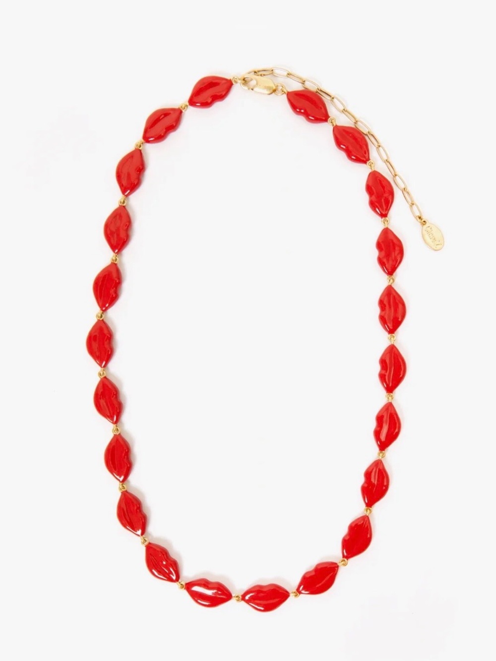 Clare V Le Lips Necklacd